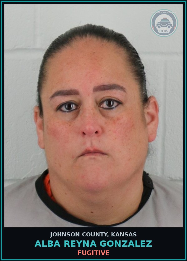 Booking mugshot of ALBA REYNA GONZALEZ in Johnson County