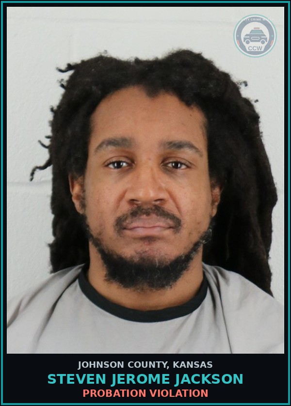 Booking mugshot of STEVEN JEROME JACKSON in Johnson County