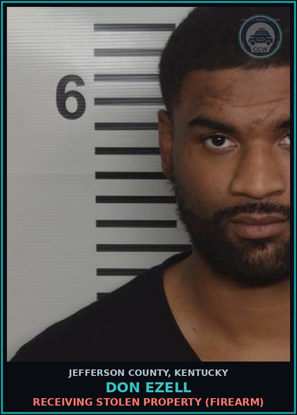 Booking mugshot of Don Ezell in Jefferson County