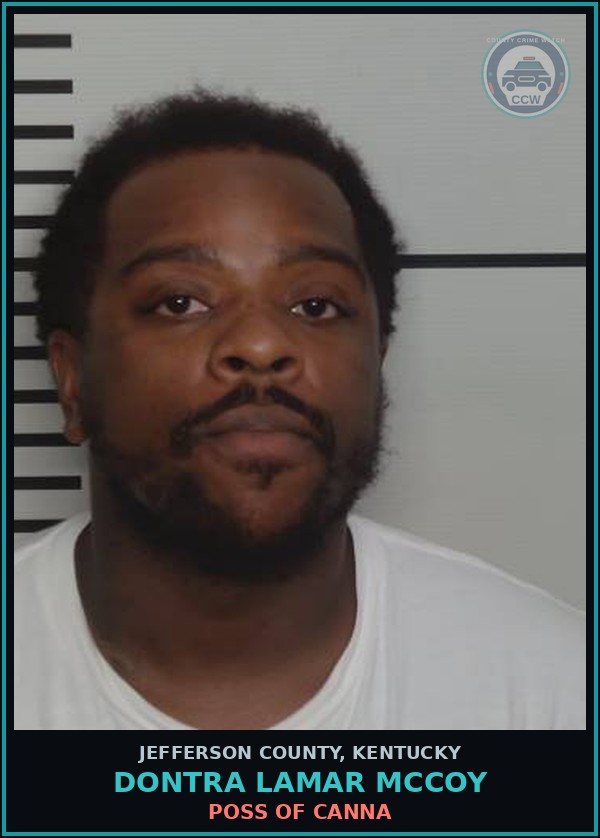 Booking mugshot of Dontra Lamar Mccoy in Jefferson County
