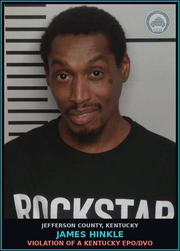 Booking mugshot of James Hinkle in Jefferson County