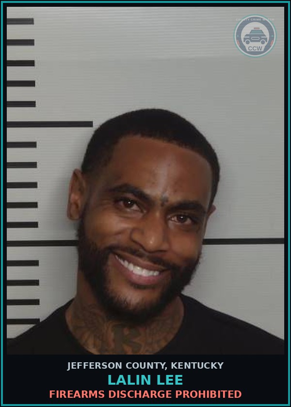 Booking mugshot of Lalin Lee in Jefferson County