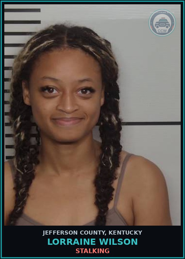 Booking mugshot of Lorraine Wilson in Jefferson County