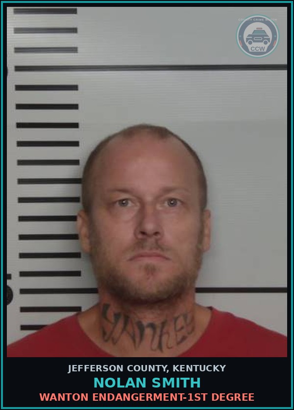 Booking mugshot of Nolan Smith in Jefferson County