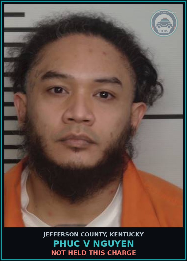 Booking mugshot of Phuc V Nguyen in Jefferson County