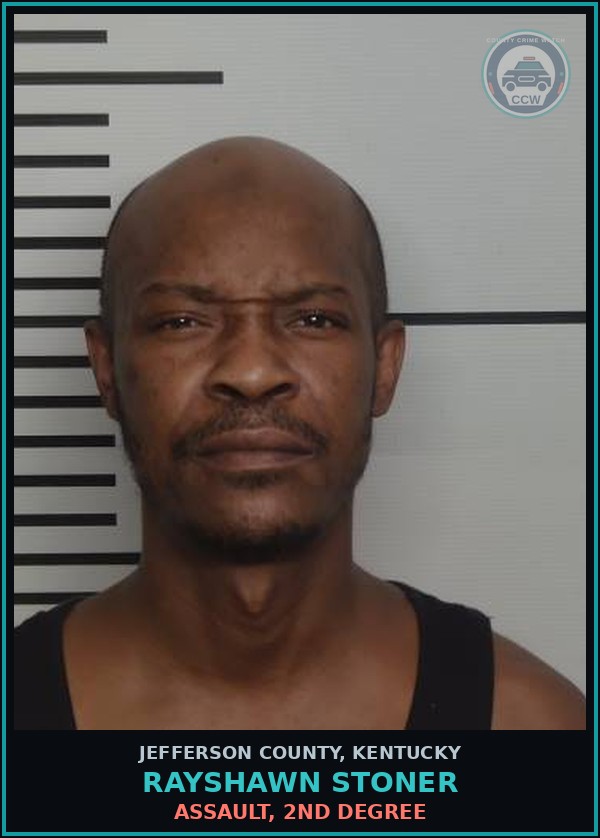 Booking mugshot of Rayshawn Stoner in Jefferson County