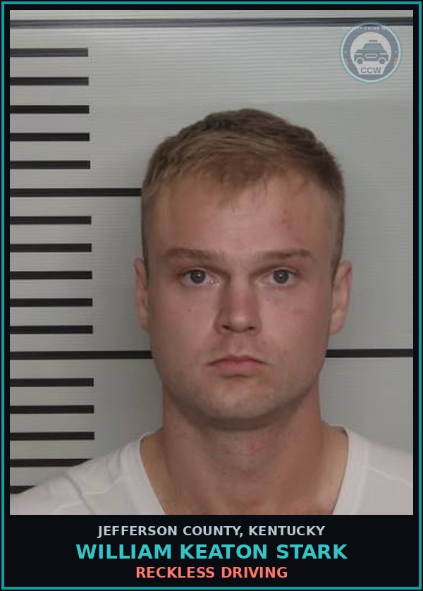Booking mugshot of William Keaton Stark in Jefferson County