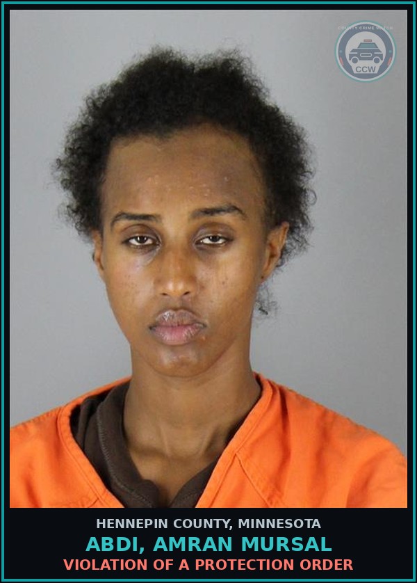 Booking mugshot of ABDI, AMRAN MURSAL in Hennepin County