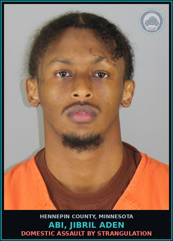 Booking mugshot of ABI, JIBRIL ADEN in Hennepin County