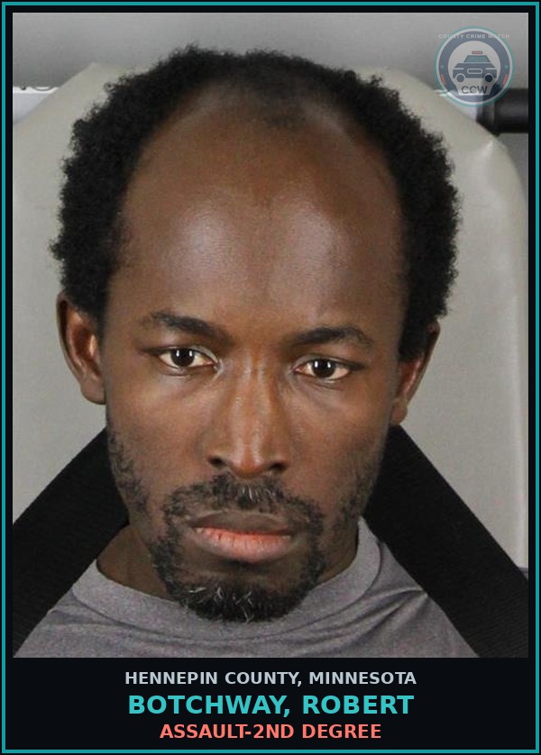 Booking mugshot of BOTCHWAY, ROBERT in Hennepin County