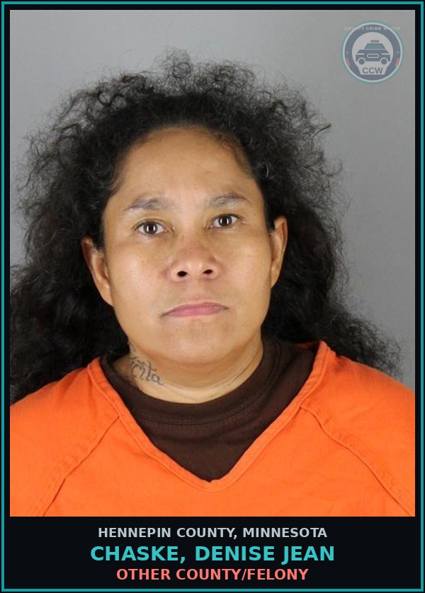 Booking mugshot of CHASKE, DENISE JEAN in Hennepin County