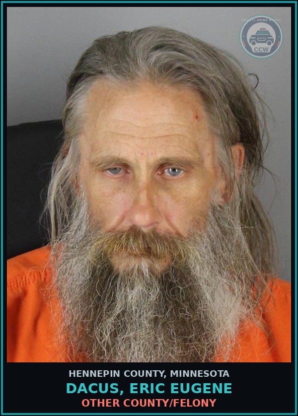 Booking mugshot of DACUS, ERIC EUGENE in Hennepin County