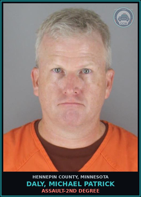 Booking mugshot of DALY, MICHAEL PATRICK in Hennepin County