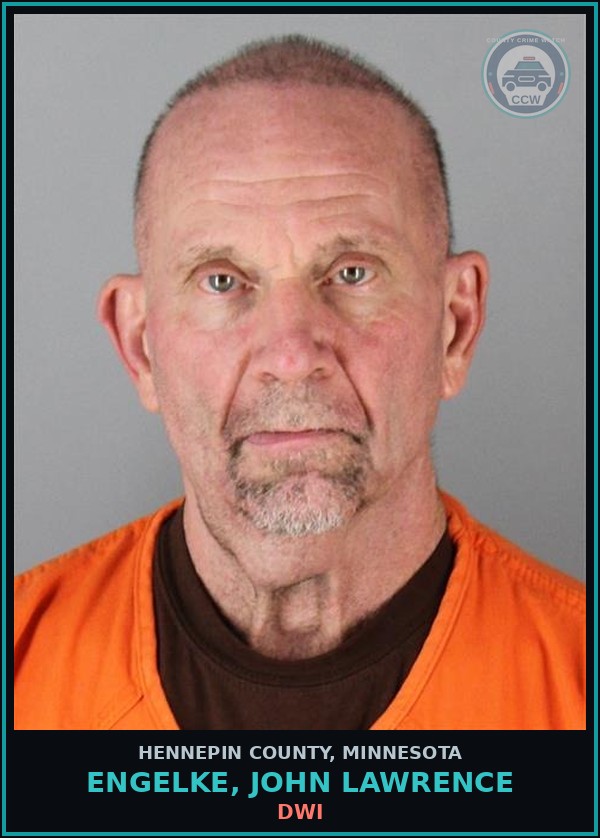 Booking mugshot of ENGELKE, JOHN LAWRENCE in Hennepin County