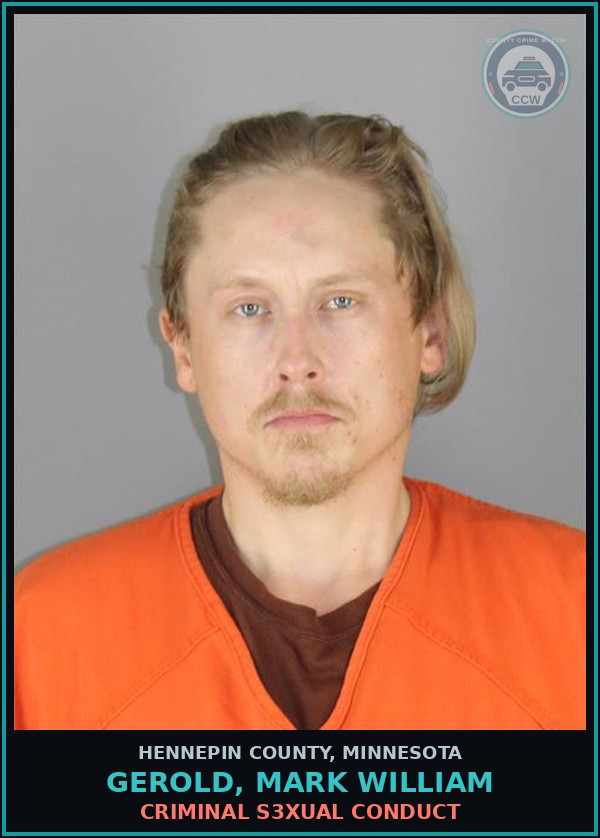 Booking mugshot of GEROLD, MARK WILLIAM in Hennepin County