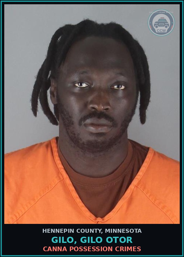 Booking mugshot of GILO, GILO OTOR in Hennepin County