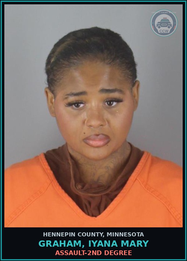 Booking mugshot of GRAHAM, IYANA MARY in Hennepin County