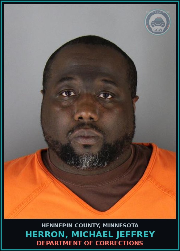 Booking mugshot of HERRON, MICHAEL JEFFREY in Hennepin County