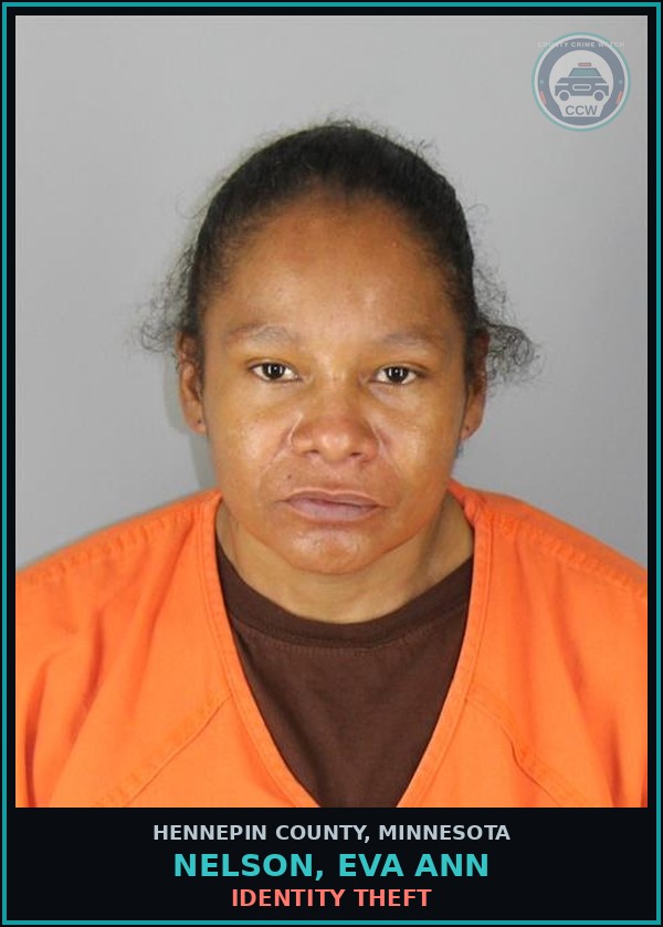 Booking mugshot of NELSON, EVA ANN in Hennepin County
