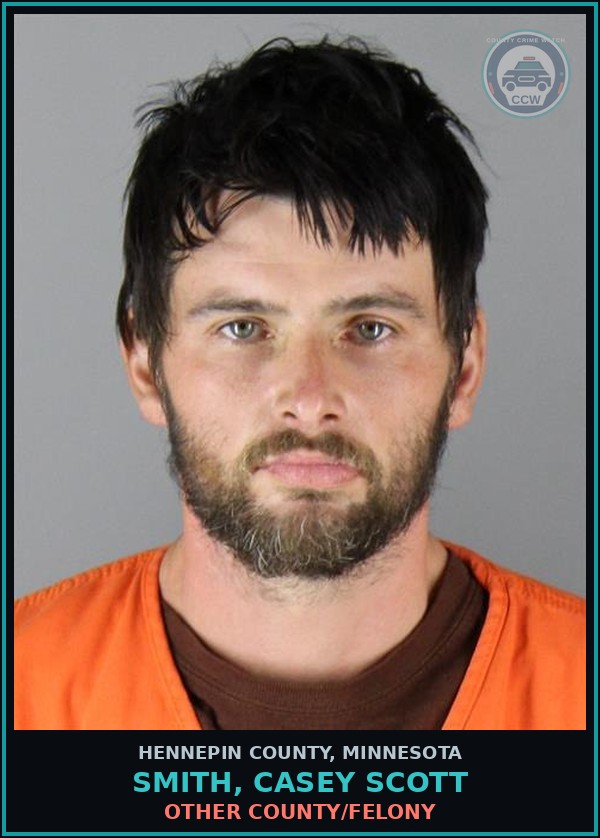 Booking mugshot of SMITH, CASEY SCOTT in Hennepin County