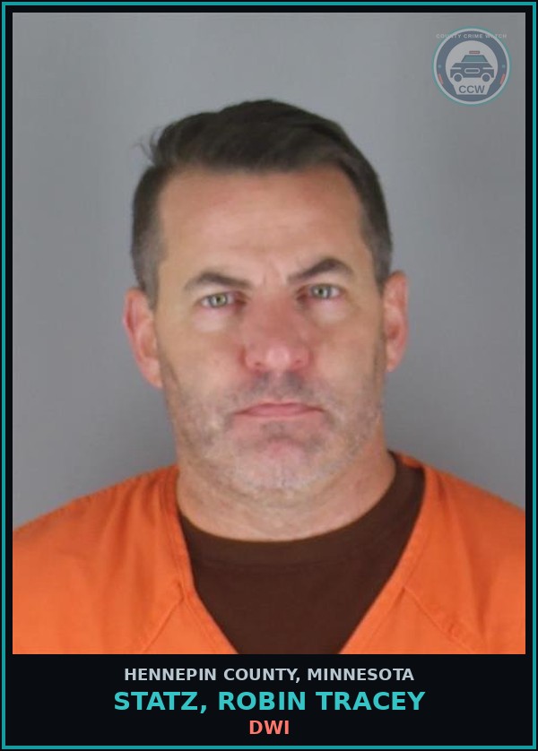 Booking mugshot of STATZ, ROBIN TRACEY in Hennepin County