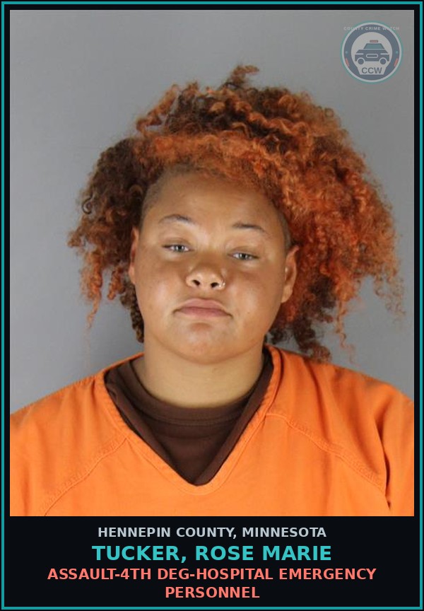 Booking mugshot of TUCKER, ROSE MARIE in Hennepin County
