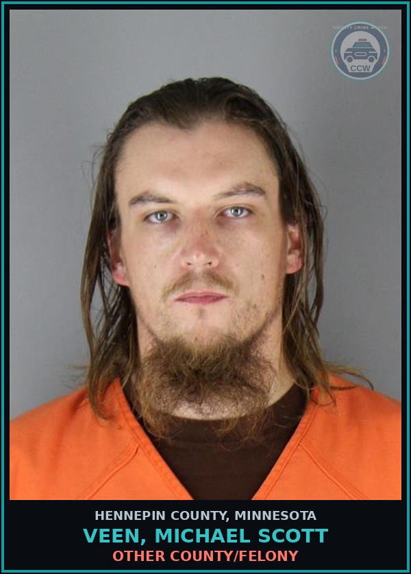 Booking mugshot of VEEN, MICHAEL SCOTT in Hennepin County