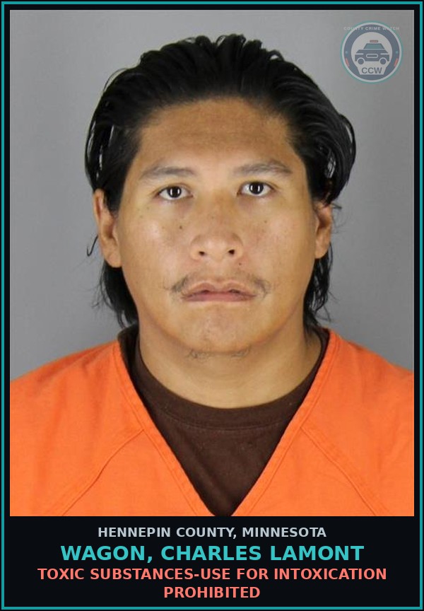 Booking mugshot of WAGON, CHARLES LAMONT in Hennepin County
