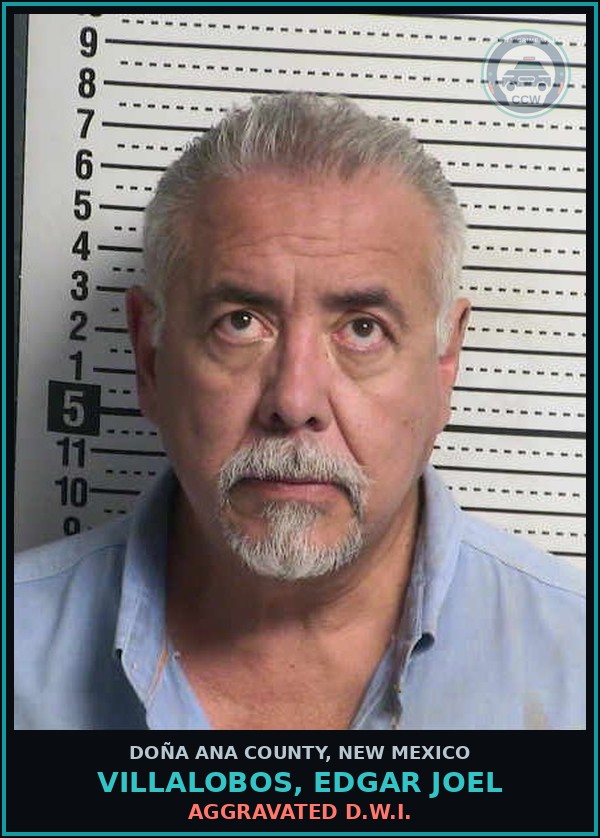 Booking mugshot of Villalobos, Edgar Joel in Doña Ana County
