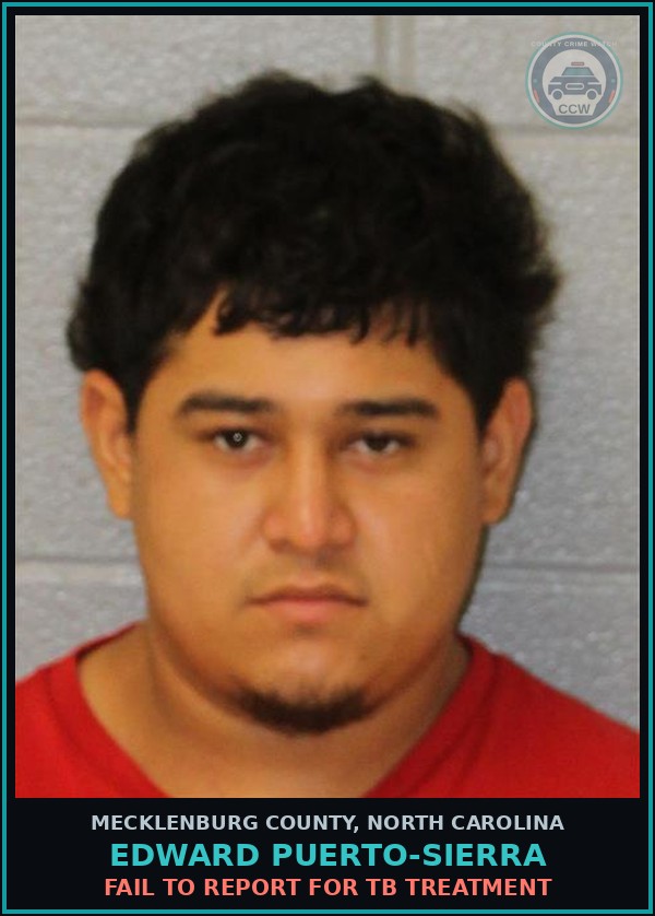 Booking mugshot of EDWARD PUERTO-SIERRA in Mecklenburg County