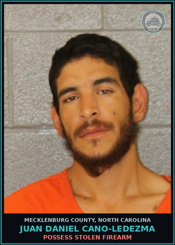 Booking mugshot of JUAN DANIEL CANO-LEDEZMA in Mecklenburg County