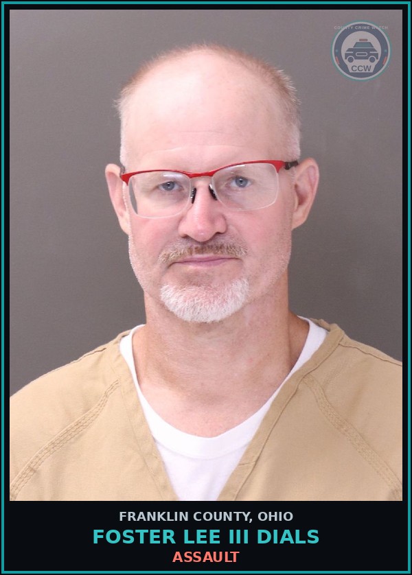 Booking mugshot of Foster Lee Iii Dials in Franklin County