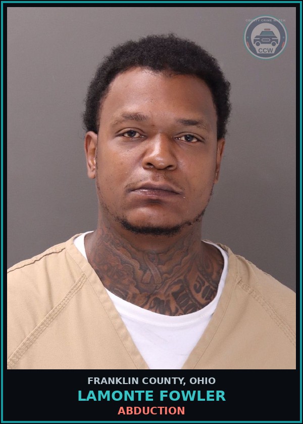 Booking mugshot of Lamonte Fowler in Franklin County