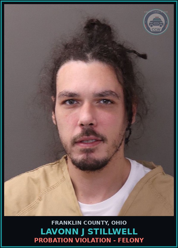 Booking mugshot of Lavonn J Stillwell in Franklin County