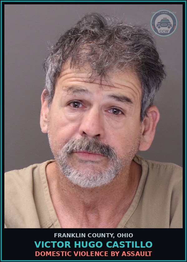Booking mugshot of Victor Hugo Castillo in Franklin County