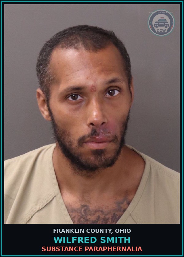 Booking mugshot of Wilfred Smith in Franklin County