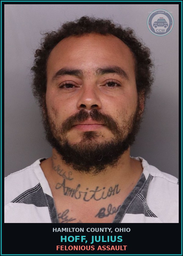 Booking mugshot of Hoff, Julius in Hamilton County