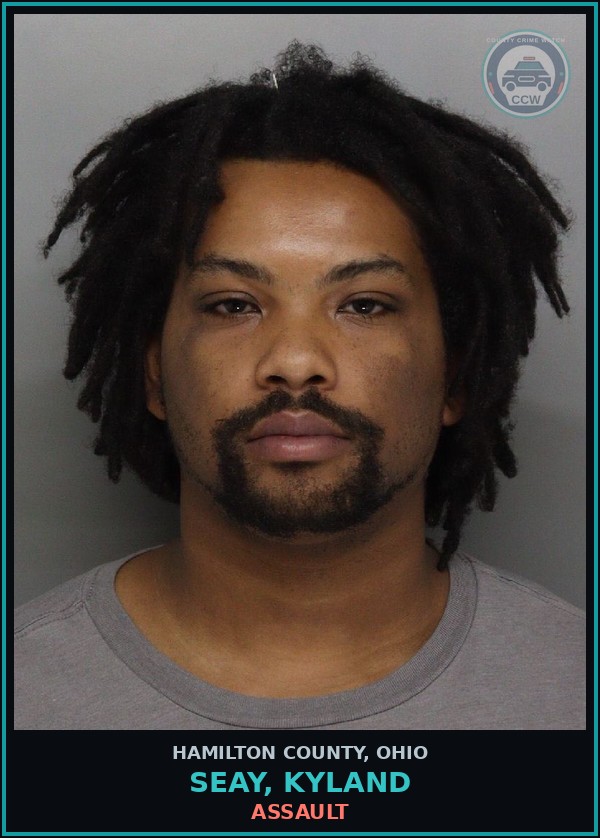 Booking mugshot of Seay, Kyland in Hamilton County