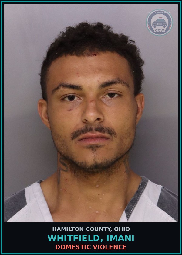 Booking mugshot of Whitfield, Imani in Hamilton County