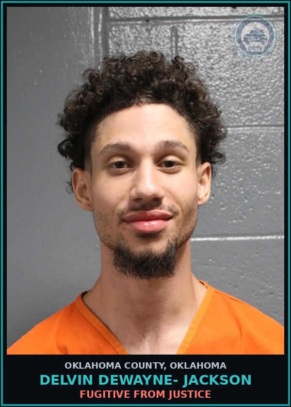 Booking mugshot of Delvin Dewayne- Jackson in Oklahoma County