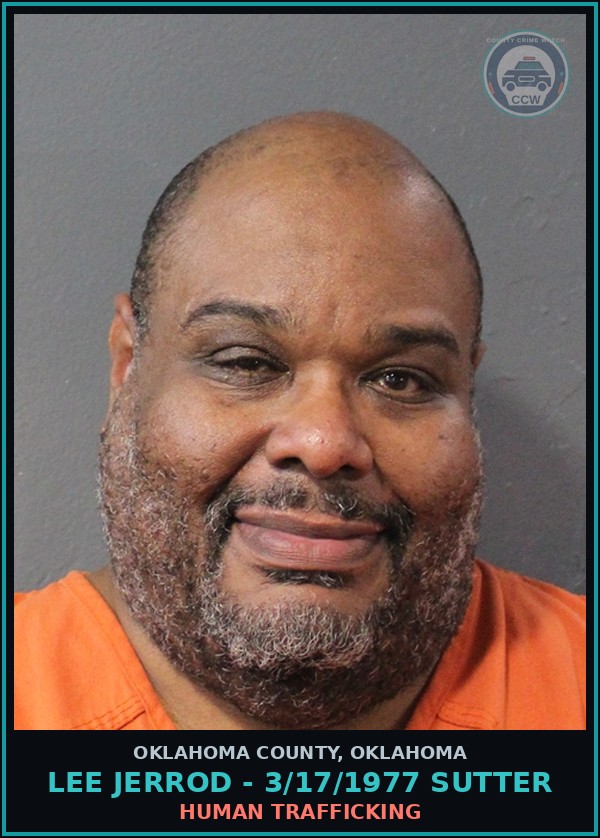 Booking mugshot of Lee Jerrod - 3/17/1977 Sutter in Oklahoma County