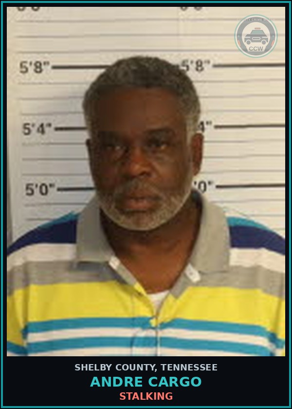 Booking mugshot of ANDRE CARGO in Shelby County