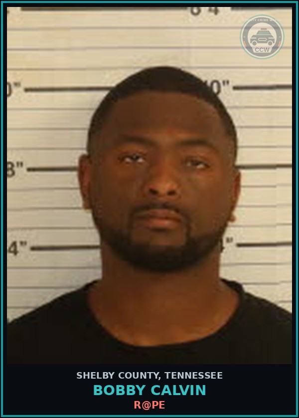 Booking mugshot of BOBBY CALVIN in Shelby County
