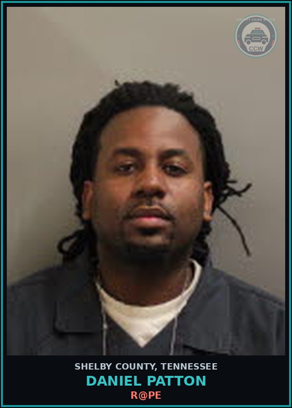 Booking mugshot of DANIEL PATTON in Shelby County