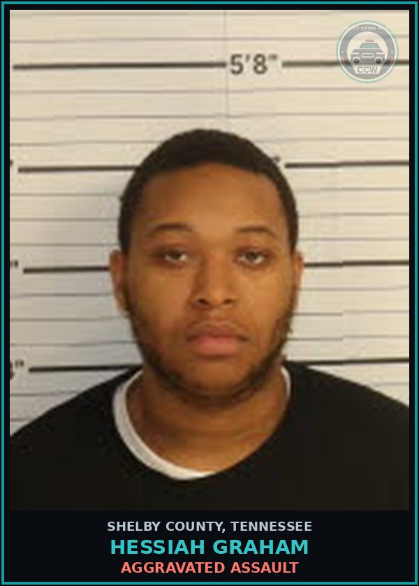 Booking mugshot of HESSIAH GRAHAM in Shelby County