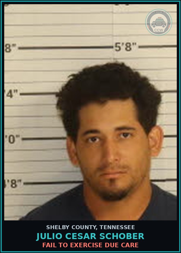 Booking mugshot of JULIO CESAR SCHOBER in Shelby County