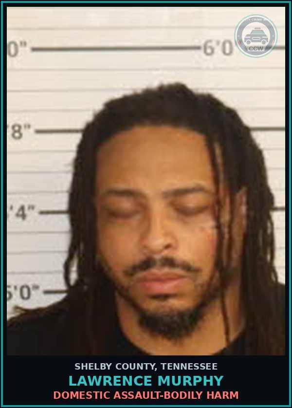 Booking mugshot of LAWRENCE MURPHY in Shelby County