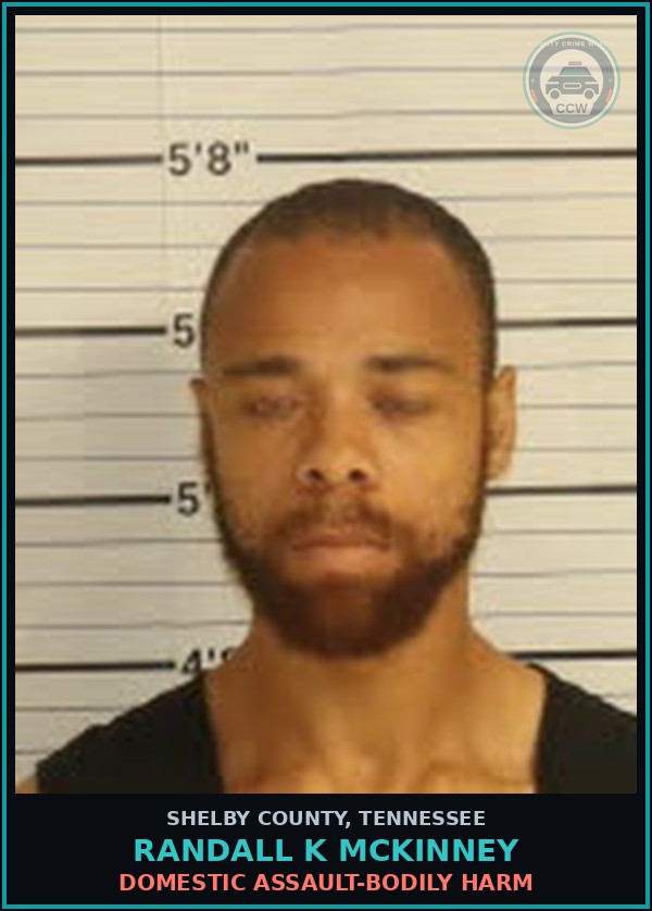 Booking mugshot of RANDALL K MCKINNEY in Shelby County