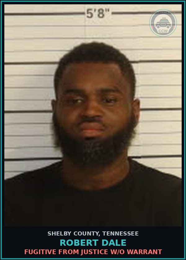 Booking mugshot of ROBERT DALE in Shelby County