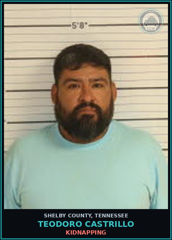 Booking mugshot of TEODORO CASTRILLO in Shelby County